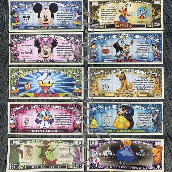 43 Disney Dollars. Mickey Mouse. Movie Classics - Picture 2 of 12